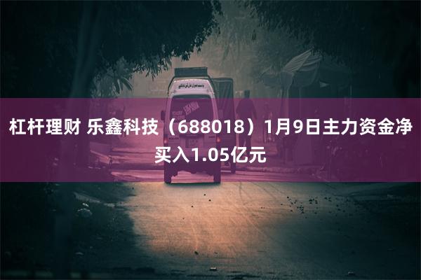 杠杆理财 乐鑫科技（688018）1月9日主力资金净买入1.05亿元